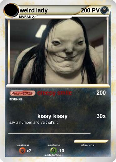Pokemon weird lady