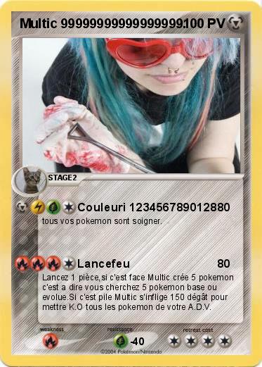 Pokemon Multic 99999999999999999.