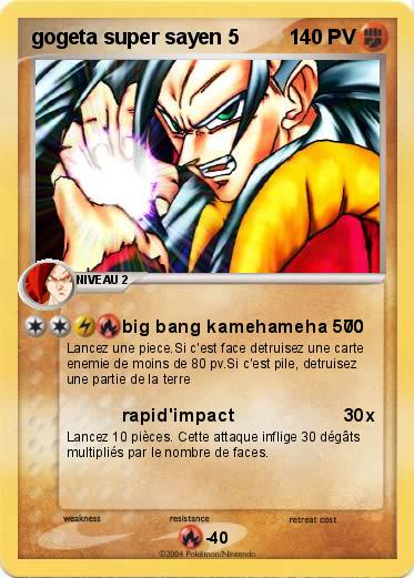 Pokemon gogeta super sayen 5