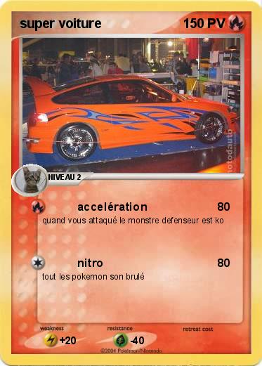 Pokemon super voiture