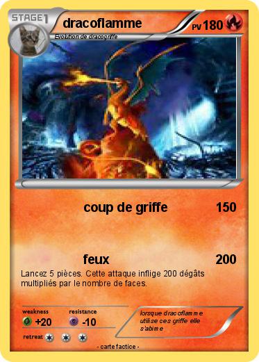 Pokemon dracoflamme