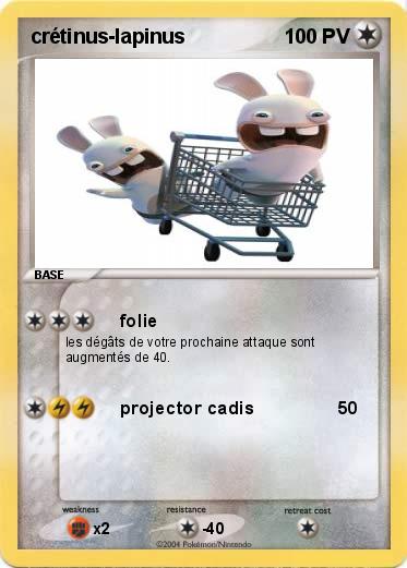 Pokemon crétinus-lapinus