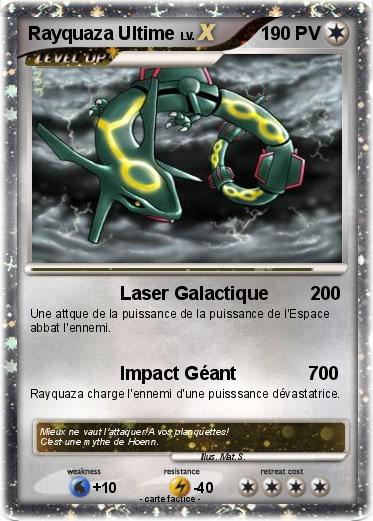 Pokemon Rayquaza Ultime