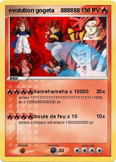 Pokemon evolution gogeta    888888