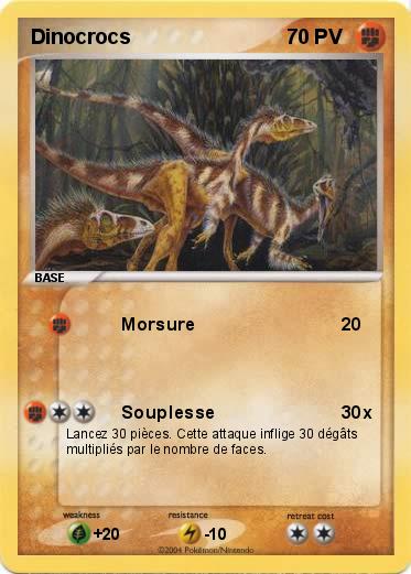Pokemon Dinocrocs