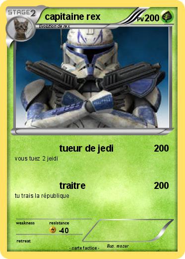 Pokemon capitaine rex