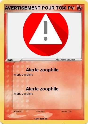 Pokemon AVERTISEMENT POUR TOI