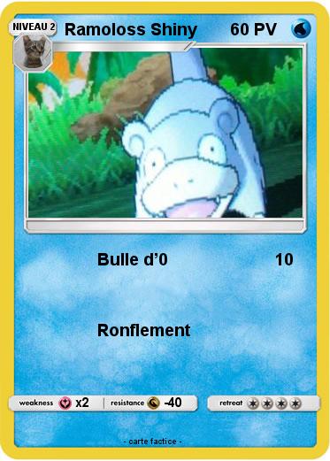 Pokemon Ramoloss Shiny
