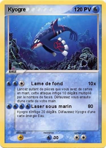 Pokemon Kyogre