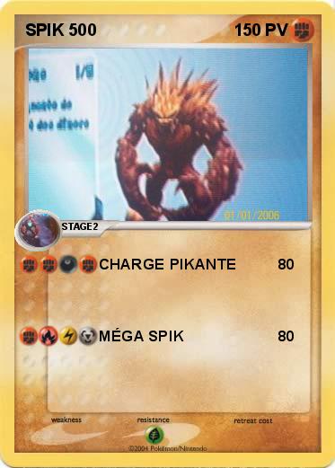 Pokemon SPIK 500