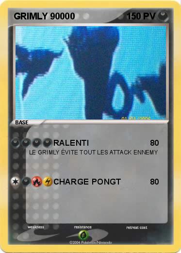 Pokemon GRIMLY 90000