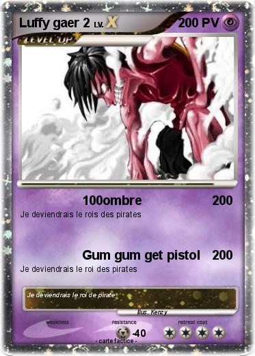 Pokemon Luffy gaer 2