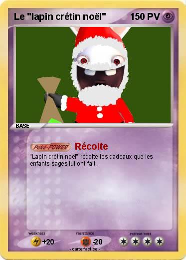 Pokemon Le "lapin crétin noël"