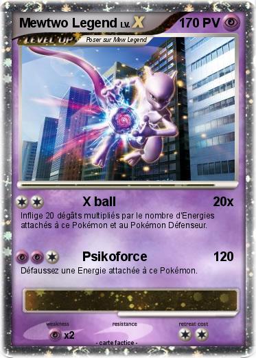 Pokemon Mewtwo Legend