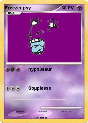 Pokemon Freezer psy