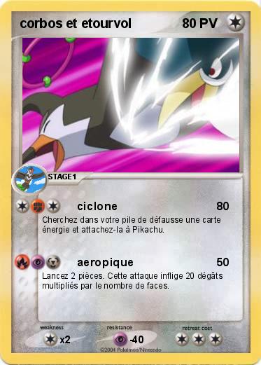 Pokemon corbos et etourvol