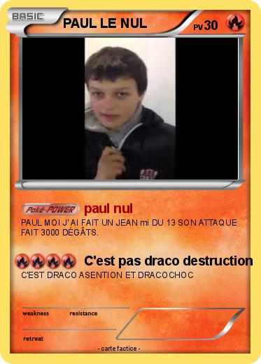 Pokemon PAUL LE NUL