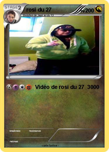 Pokemon rosi du 27