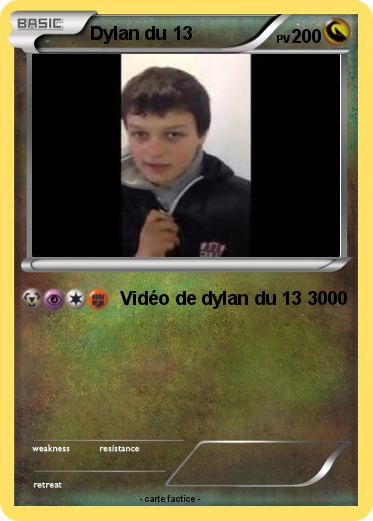 Pokemon Dylan du 13
