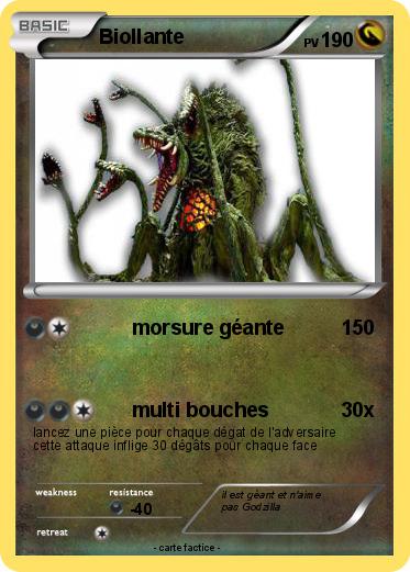 Pokemon Biollante