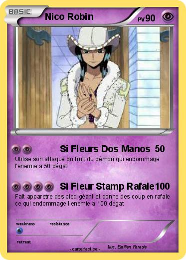 Pokemon Nico Robin