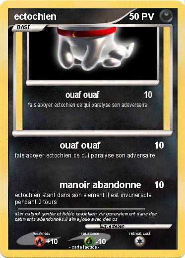 Pokemon ectochien