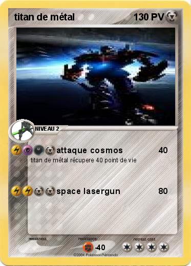 Pokemon titan de métal