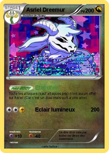 Pokemon Asriel Dreemur