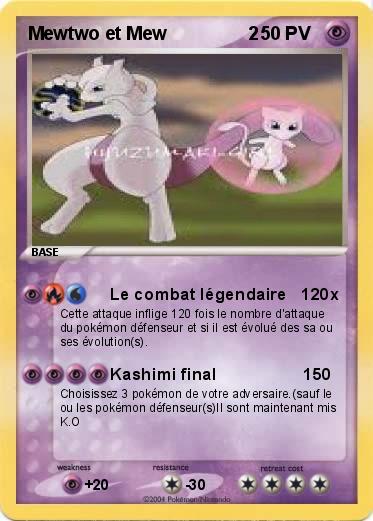 Pokemon Mewtwo et Mew                2
