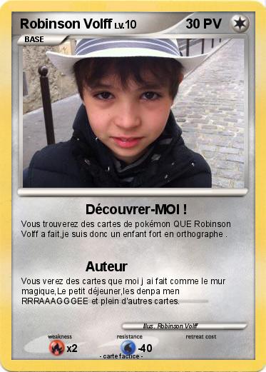 Pokemon Robinson Volff