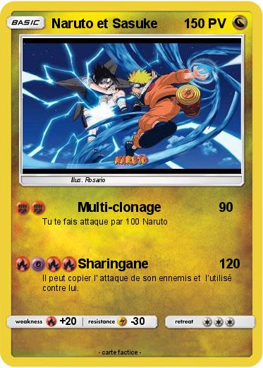 Pokemon Naruto et Sasuke