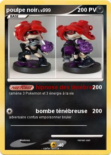 Pokemon poulpe noir