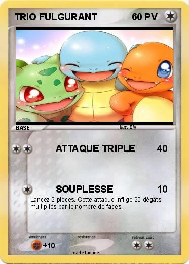 Pokemon TRIO FULGURANT