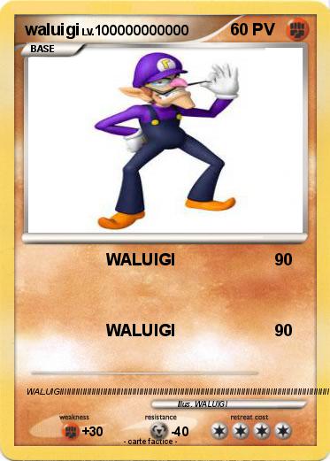 Pokemon waluigi