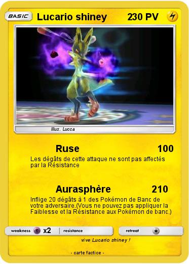 Pokemon Lucario shiney        2