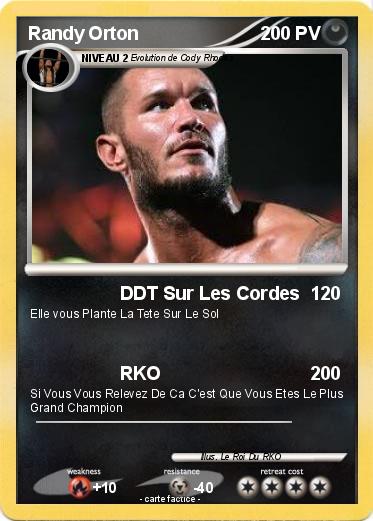Pokemon Randy Orton