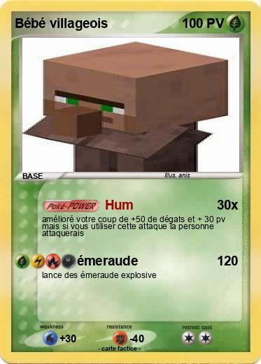 Pokemon Bébé villageois