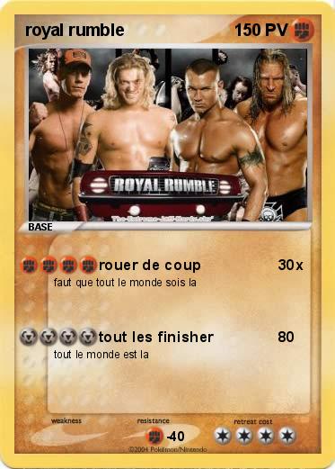 Pokemon royal rumble