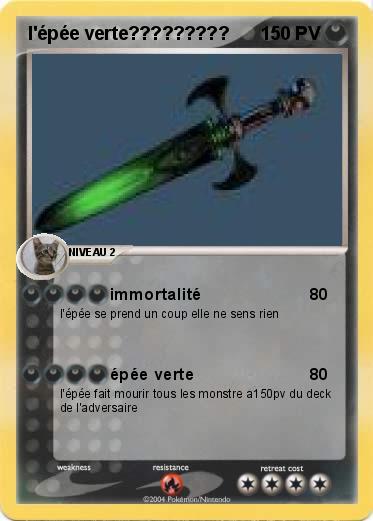 Pokemon l'épée verte?????????
