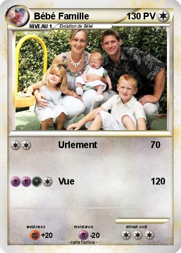 Pokemon Bébé Famille
