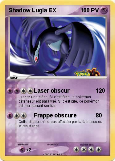 Pokemon Shadow Lugia EX