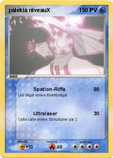 Pokemon palekia niveauX