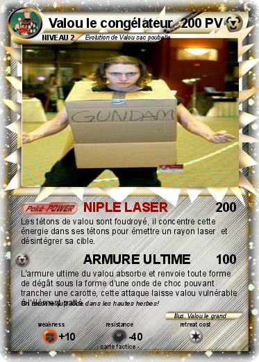 Pokemon Valou le congélateur