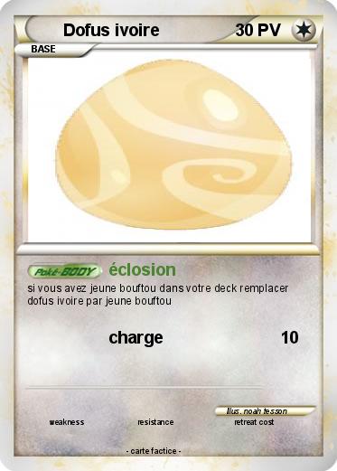 Pokemon Dofus ivoire