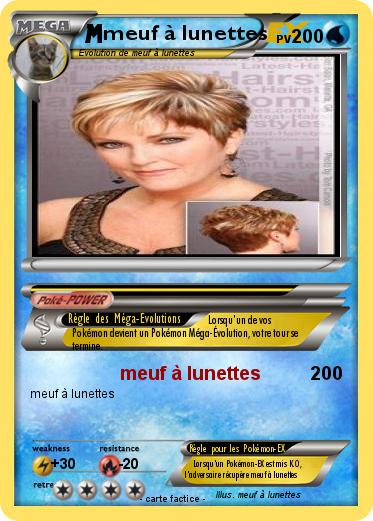 Pokemon meuf à lunettes