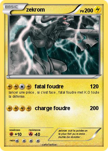 Pokemon zekrom