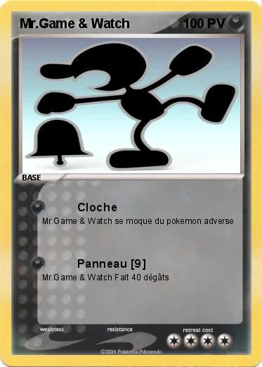 Pokemon Mr.Game & Watch