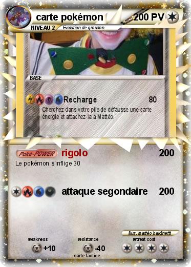 Pokemon carte pokémon