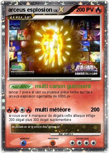Pokemon arceus esplosion