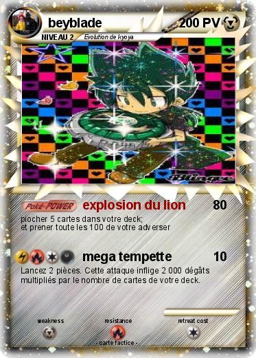 Pokemon beyblade